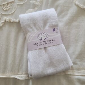 NWT Sock Dreams White Thigh Highs 🤍
